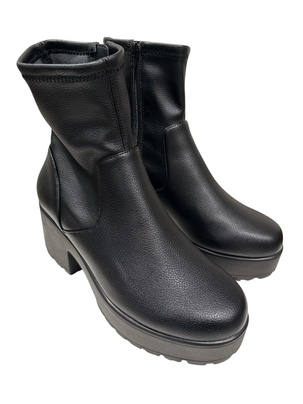 GB Black Platform Ankle Boots - Women's Fashion Boots